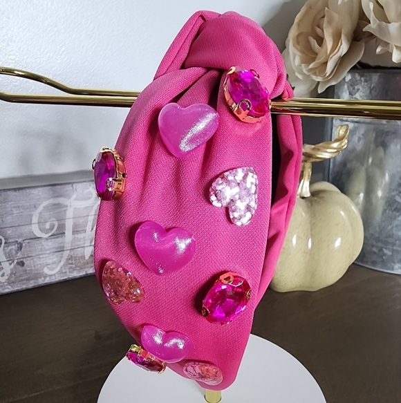 Pink Embellished Headband - Picture 3 of 3
